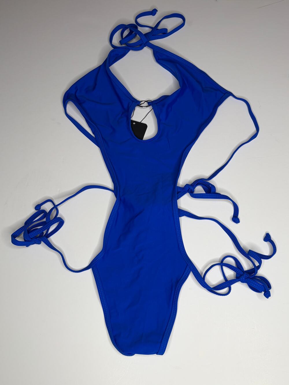 Sherrylo One Piece Slingshot Thong Monokini Swimsuit New L